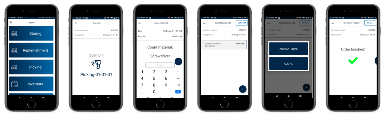 Inventory App - platbricks® WMS