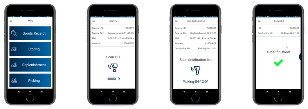 Replenishment App - platbricks® WMS