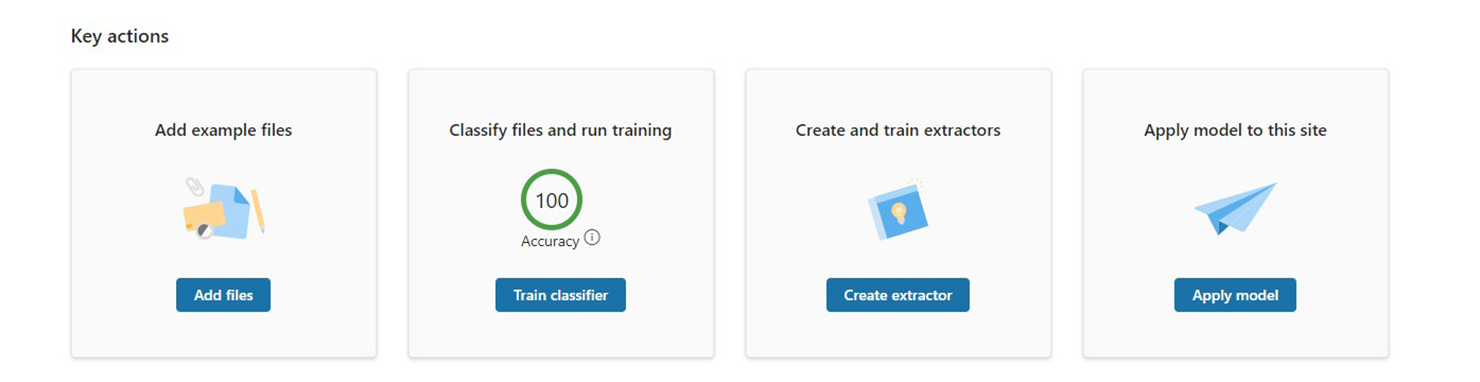 SharePoint-Syntex_Picture2_Important actions SharePoint-Syntex_Picture2_Important actions